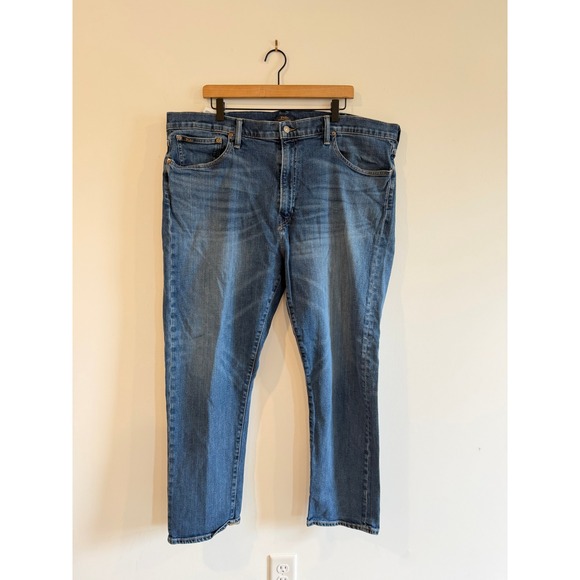 Polo Ralph Lauren Other - Polo Ralph Lauren Mens The Prospect Straight Blue Denim Jeans 44x30 Medium Wash